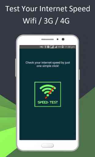Teste de velocidade da Internet -  Wifi, 3G e 4G 2