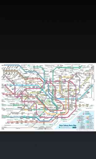 Tokyo Metro Map 1