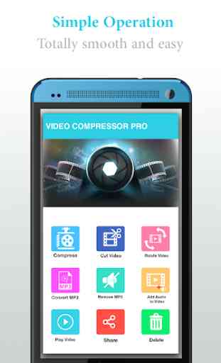 Video Compressor Pro: editor completo de áudio e 1