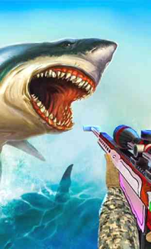 jogos de tiro de animais de caça de tubarão 1