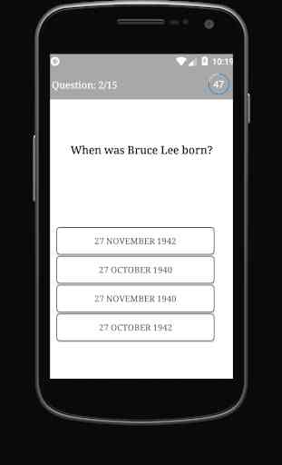 My Bruce Lee Quiz 3