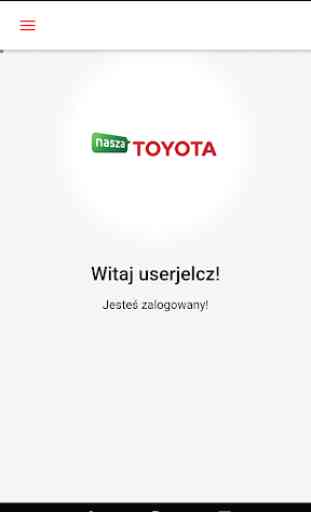 Nasza Toyota - Mobile App 1