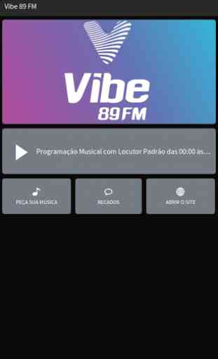 Rádio Vibe 89 FM 1