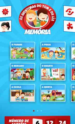 As aventuras do Tom e da Léa: Memória - Jogo para trabalhar a memória visual das crianças - Edição para iPhone e iPod touch 1