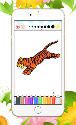 O Tiger Coloring Book: Aprenda a desenhar e colorir chita, pantera e mais 3