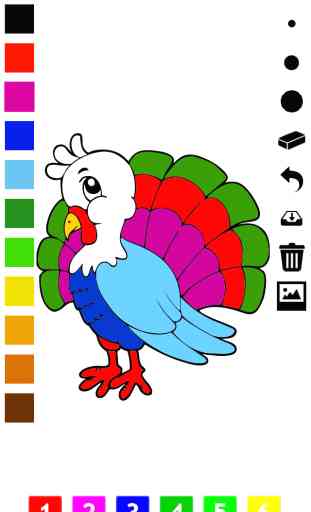 Thanksgiving Coloring Book : Livro para colorir do Dia de Ação para crianças 1