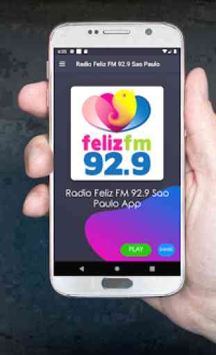 Radio Feliz FM 92.9 Sao Paulo - Brasil ao Vivo App 1