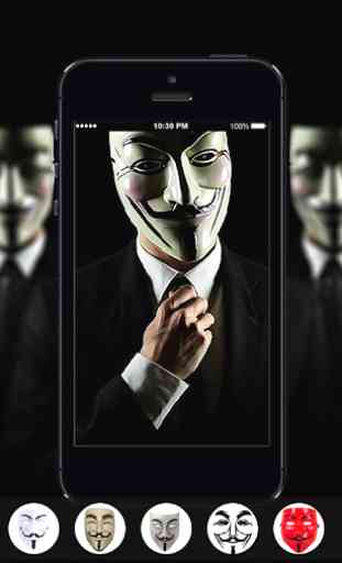 Anonymous Mask Photo Maker CAM 1