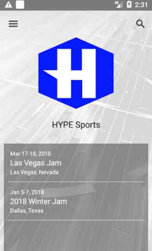 HYPE Sports Events 1