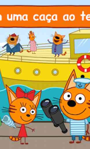 Kid-E-Cats Aventura Marinha & Gato! Jogos infantis 1