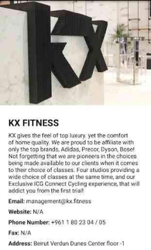 KX Fitness 3