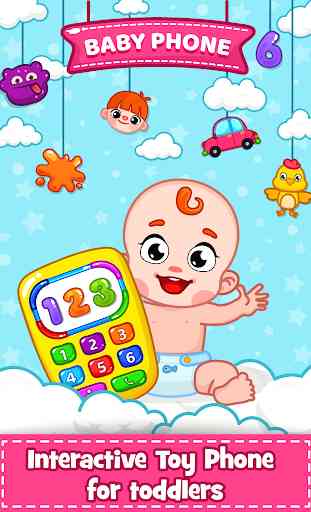 Baby Phone for toddlers - Numbers, Animals & Music 1