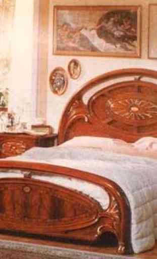 design de cama de madeira 4