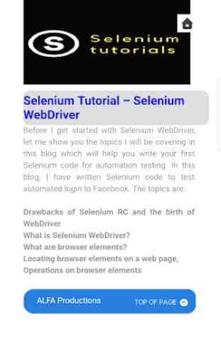 Learn Selenium Tutorials 1