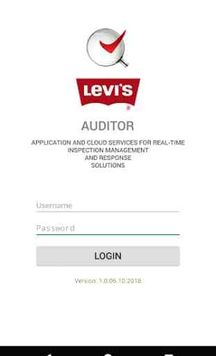 Levis Auditor Dev 2