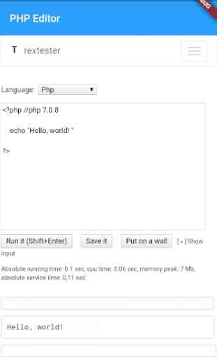 PHP Editor : Code & Programming 1