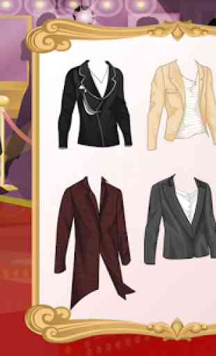 Red Carpet Celebrity Couple Fashion Dress Up Games 3