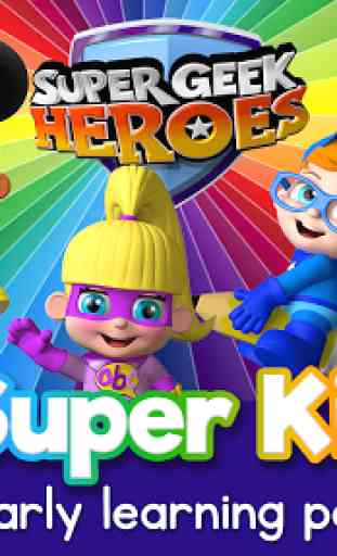 Super-Heróis Geek - Jogos Educativos 1