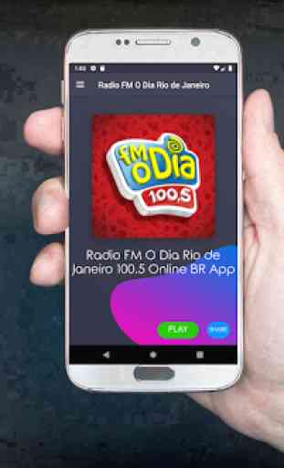 Radio FM O Dia Rio de Janeiro 100.5 Online BR App 1