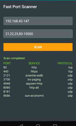 Fast Port Scanner: The TCP & UDP Port Scanner 1