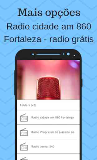 Radio cidade am 860 Fortaleza - radio grátis 3