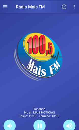 Rádio Mais FM 100.5 1