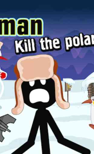 Stickman mentalist. Kill the polar explorer 1