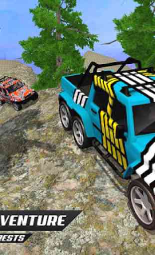 6x6 Spin Offroad Mud Runner Truck Drive Jogos 2018 2