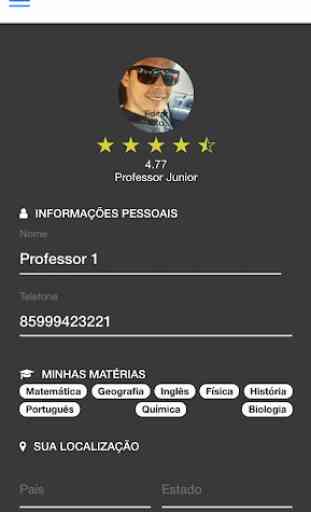 App Nota 10 - Professor 1