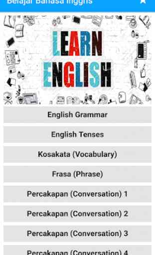 Belajar Bahasa Inggris Sehari Hari Offline 1