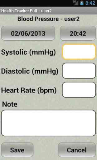 Blood Pressure Checker Diary 2