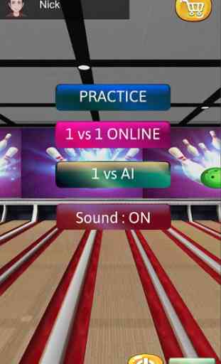 Bowling King: 3D Ball Live Strike Classic Bowling. 1