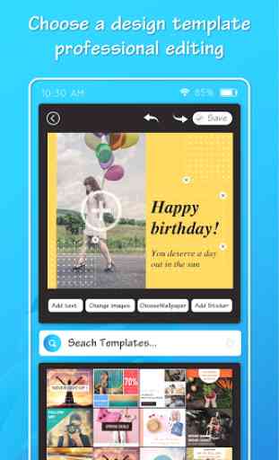 Buty editor: banner, cover, flyer, collage maker 3