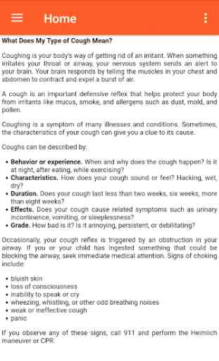 Cough Types : Symptom Treatment 3