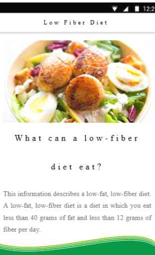 Dieta de baixa fibra: perda de peso 1