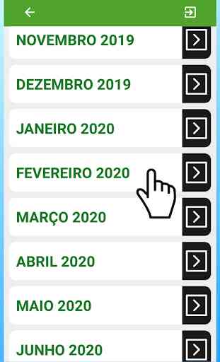 Melhor Calendário Brasil 2020.  Celular Gratuito 3