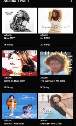 Shania Twain All Songs All Albums Music Video 1