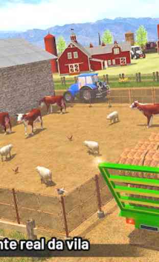 Simulador de agricultura moderno - Drone e trator 4
