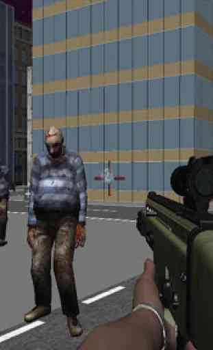 Zombie Apocalypse Three D: Death Target FPS 3