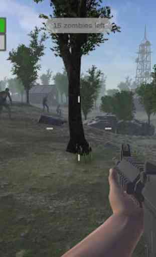 Zombie Hunter: Zombie Apocalypse Survival Game 3D 2