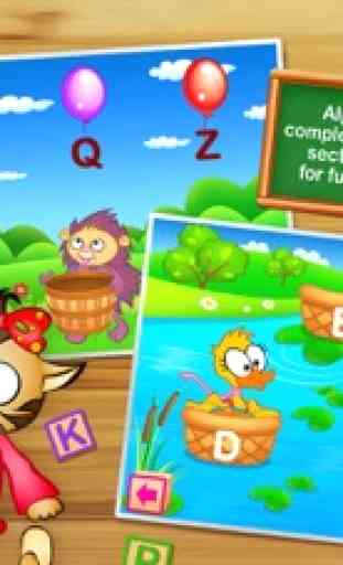 Aprenda Alfabeto,Números,Sons -123 Kids Fun GAMES 1