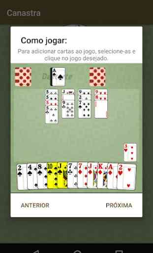 Canastra - Tranca - Jogo de cartas 3