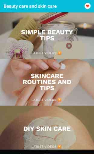 Dicas de cuidados de beleza DIY app para meninas 2