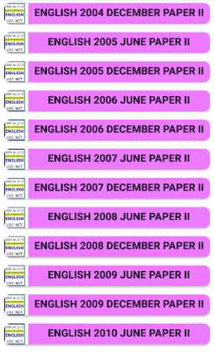 ENGLISH NET Question Paper 4