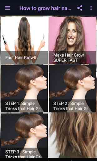 How to grow hair naturally 1