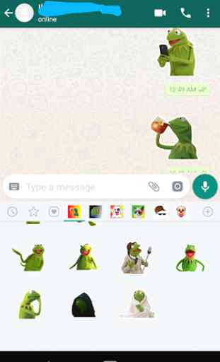 Kermit the Frog Stickers - WAStickerApps 2
