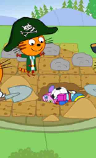 Kid-E-Cats:Tesouros de piratas 4