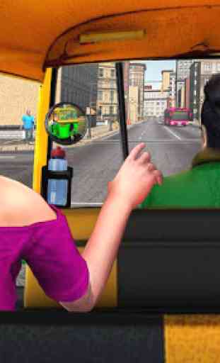 Modern Tuk Tuk Auto Rickshaw: Free Driving Games 4