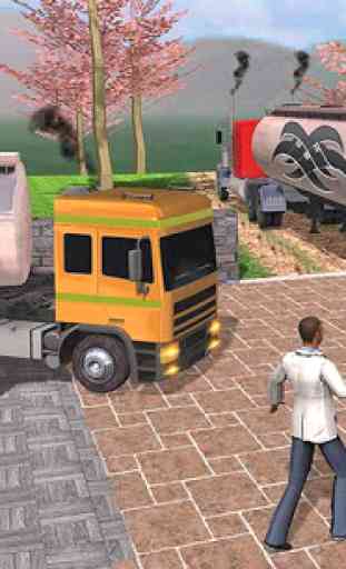 motorista de petroleiro offroad-dirigindo caminhão 4