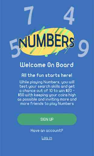 Numbers - Play & Win 1